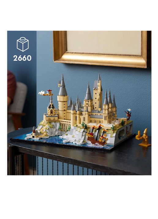 LEGO Harry Potter Kasteel Zweinstein en terrein bouwset - 76419 - detail 3 multicolor