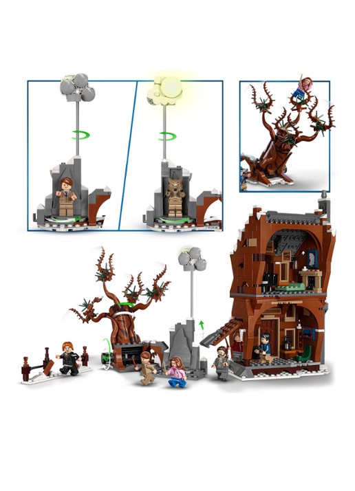 LEGO Het Krijsende Krot & De Beukwilg - 76407 - detail 4 multicolor