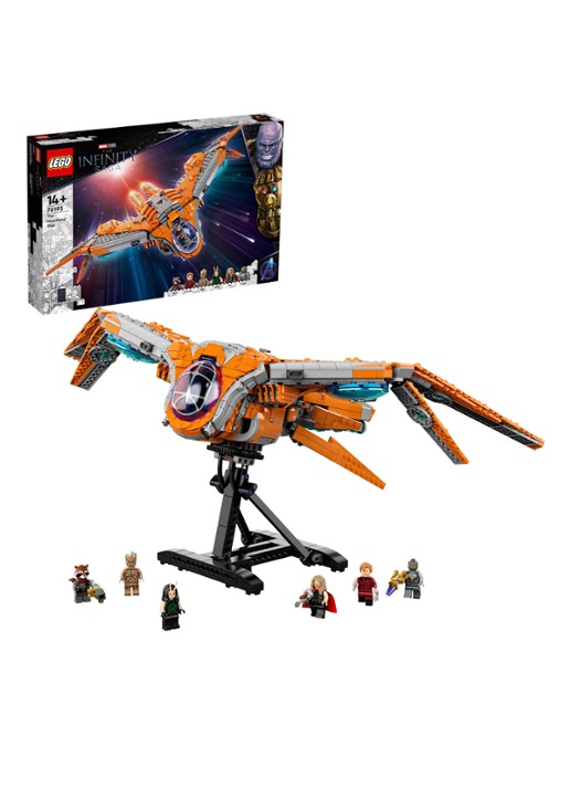 LEGO Het schip van de Guardians - 76193 - detail 3 oranje