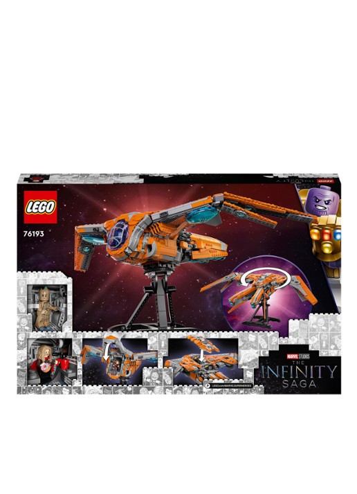 LEGO Het schip van de Guardians - 76193 - detail 7 oranje