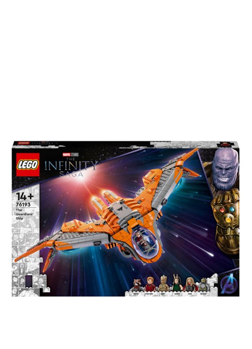 LEGO Het schip van de Guardians - 76193 - voorkant oranje