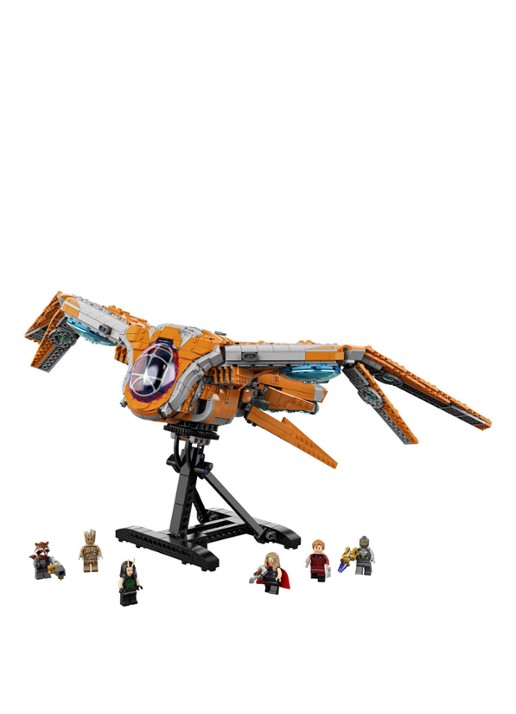 LEGO Het schip van de Guardians - 76193 - voorkant 2 oranje