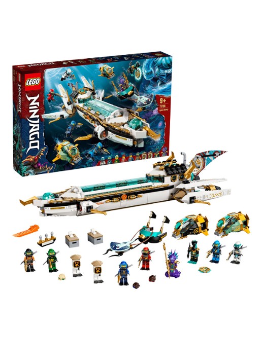 LEGO Hydro Bounty Onderzeeër Set - 71756 - detail 3 multicolor