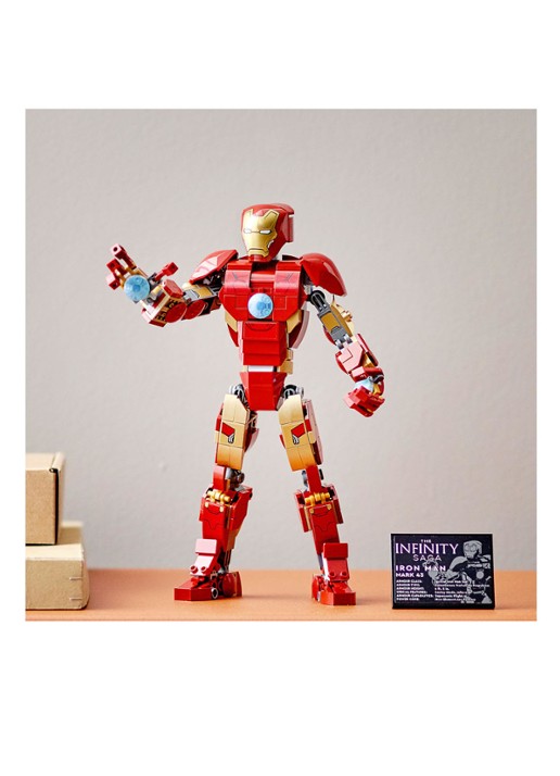 LEGO Iron Man Figuur bouwspeelgoed - 76206 - detail 5 multicolor