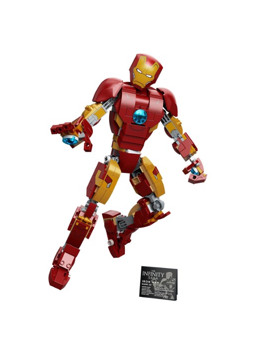 LEGO Iron Man Figuur bouwspeelgoed - 76206 - voorkant 7 multicolor