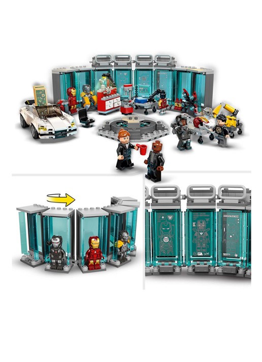 LEGO Iron Man Wapenkamer - 76216 - detail 5 multicolor