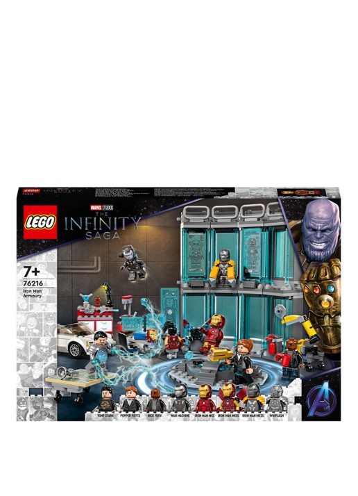 LEGO Iron Man Wapenkamer - 76216 - voorkant multicolor