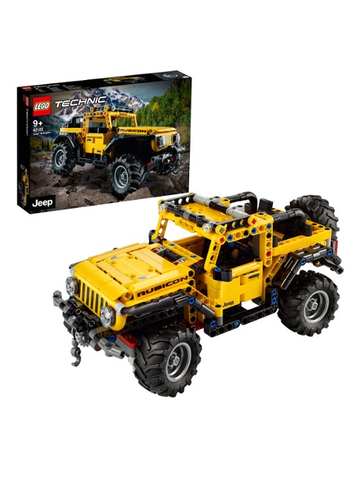 LEGO Jeep Wrangler - 42122 - detail 3 geel