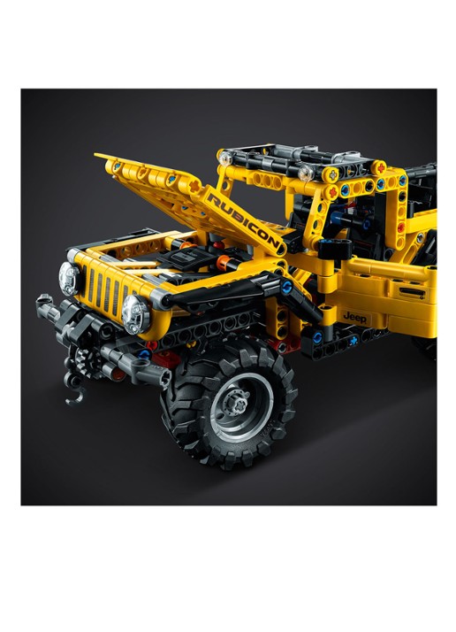 LEGO Jeep Wrangler - 42122 - detail 6 geel