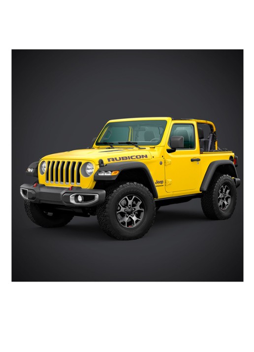 LEGO Jeep Wrangler - 42122 - detail 7 geel