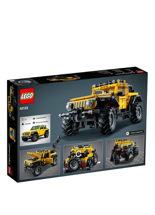 LEGO Jeep Wrangler - 42122 - voorkant geel
