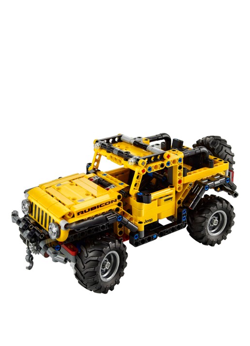 LEGO Jeep Wrangler - 42122 - voorkant 2 geel