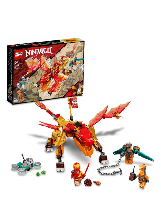 LEGO Kai's Vuurdraak EVO bouwspeelgoed - 71762 - detail 3 multicolor