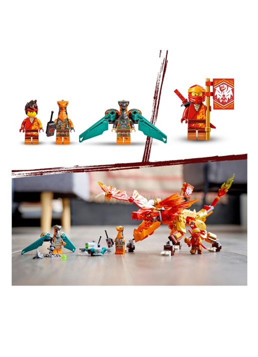 LEGO Kai's Vuurdraak EVO bouwspeelgoed - 71762 - detail 7 multicolor