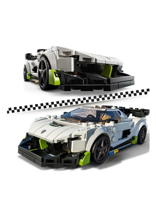 LEGO Koenigsegg Jesko - 76900 - detail 5 wit