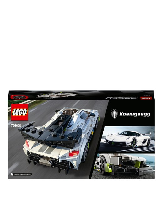 LEGO Koenigsegg Jesko - 76900 - detail 7 wit