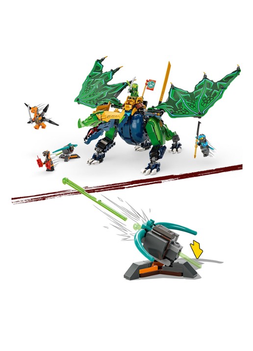 LEGO Lloyd's Legendarische Draak bouwspeelgoed - 71766 - detail 4 multicolor