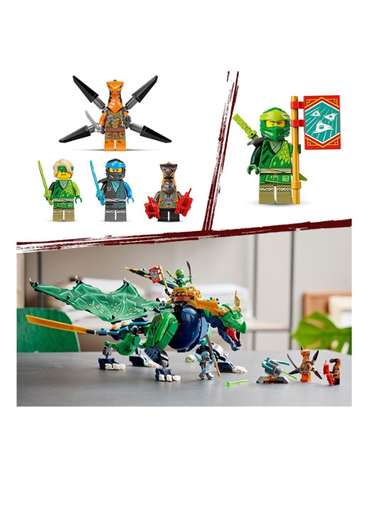 LEGO Lloyd's Legendarische Draak bouwspeelgoed - 71766 - detail 7 multicolor