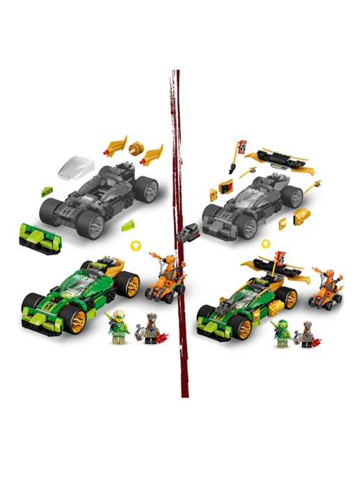 LEGO Lloyd's Racewagen EVO bouwspeelgoed - 71763 - detail 5 multicolor