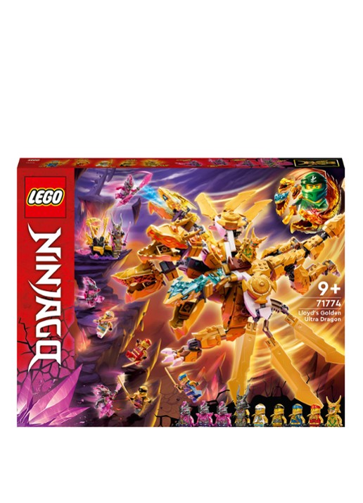 LEGO Lloyds gouden ultra draak - 71774 - voorkant multicolor