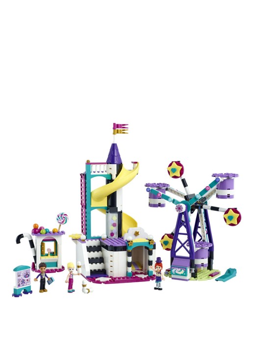 LEGO Magisch reuzenrad en glijbaan - 41689 - voorkant 7 paars
