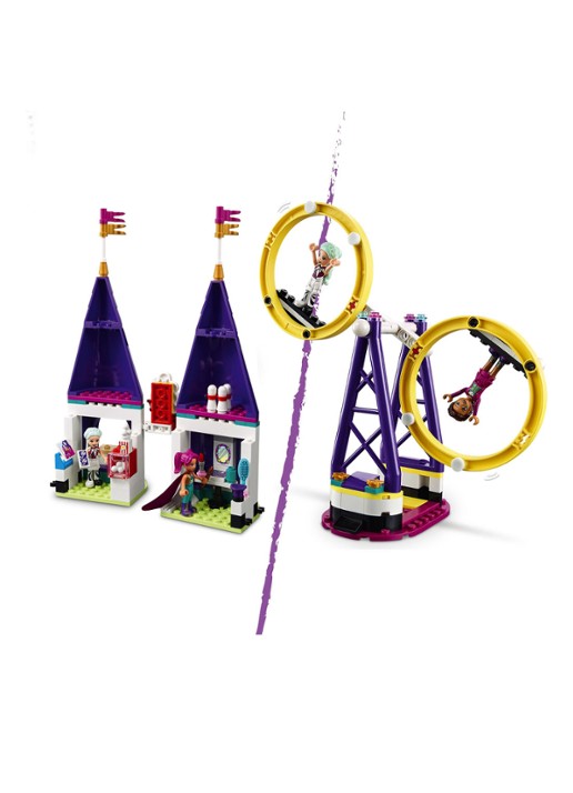 LEGO Magische kermisachtbaan - 41685 - detail 4 paars