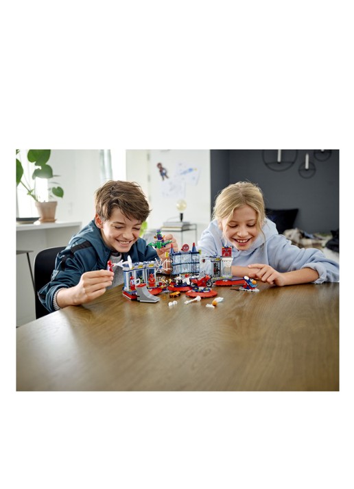 LEGO Marvel Super Heroes Aanval op de Spider schuilplaats - 76175 - detail 6 blauw