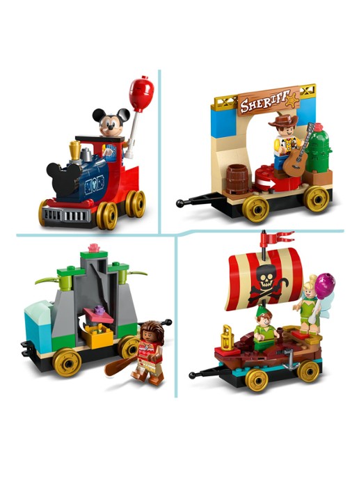 LEGO Mickey Feesttrein bouwset - 43212 - detail 3 multicolor