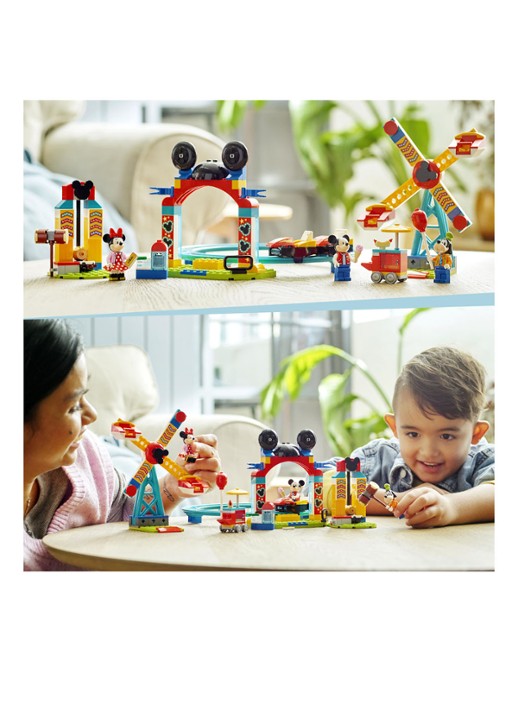 LEGO Mickey, Minnie and Goofy kermisplezier - 10778 - detail 4 multicolor