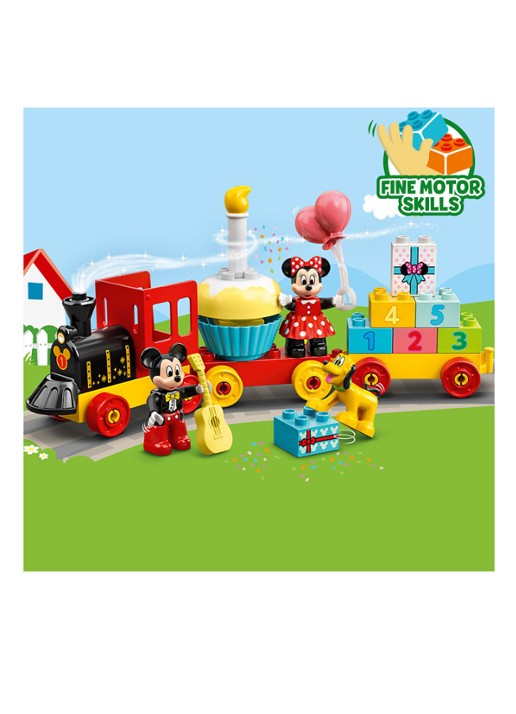 LEGO Mickey & Minnie Verjaardagstrein - bouwset 10941 - detail 3 steenrood