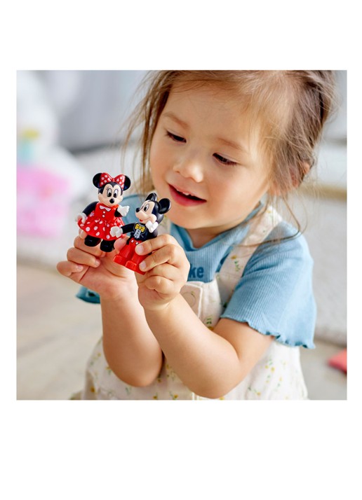 LEGO Mickey & Minnie Verjaardagstrein - bouwset 10941 - detail 4 steenrood
