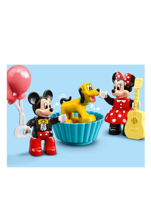 LEGO Mickey & Minnie Verjaardagstrein - bouwset 10941 - detail 5 steenrood