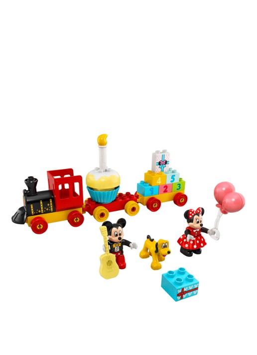 LEGO Mickey & Minnie Verjaardagstrein - bouwset 10941 - voorkant 7 steenrood