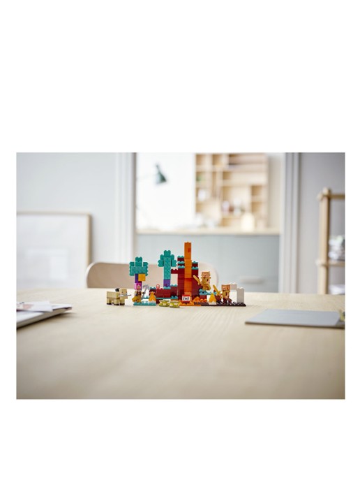 LEGO Minecraft Het verwrongen bos - 21168 - detail 6 turquoise