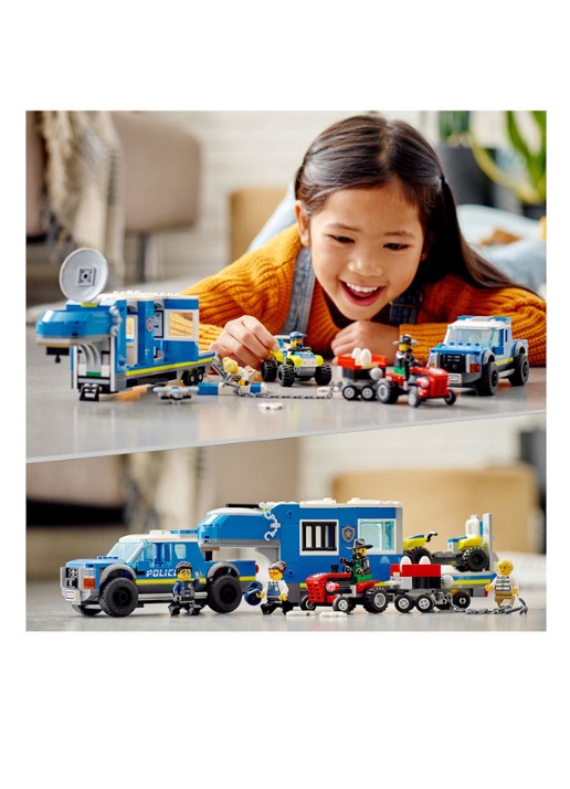 LEGO Mobiele Commandowagen Politie bouwspeelgoed - 60315 - detail 6 multicolor