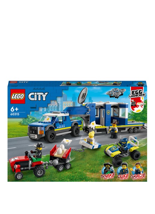 LEGO Mobiele Commandowagen Politie bouwspeelgoed - 60315 - voorkant multicolor