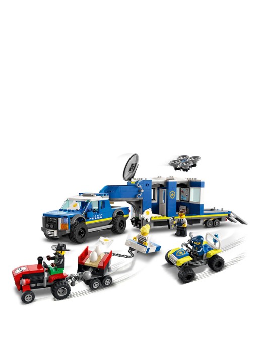 LEGO Mobiele Commandowagen Politie bouwspeelgoed - 60315 - voorkant 2 multicolor