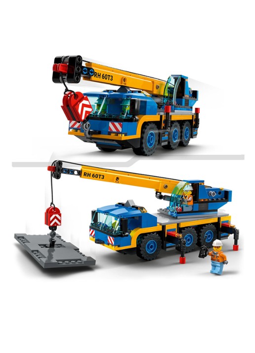 LEGO Mobiele Kraan bouwspeelgoed - 60324 - detail 2 multicolor
