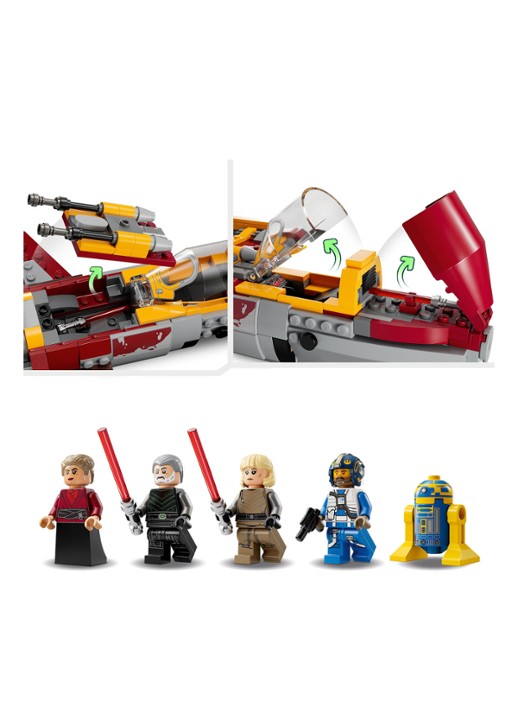 LEGO New Republic E-wing vs. Shin Hati's Starfighter Ruimteschip - bouwset 75364 - detail 5 multicolor