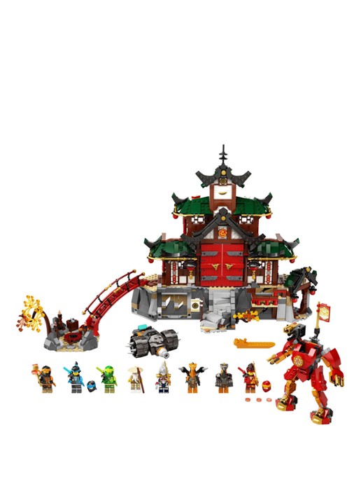 LEGO Ninjadojo Tempel bouwspeelgoed - 71767 - voorkant 2 multicolor