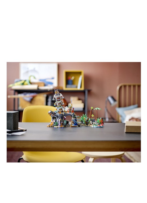 LEGO NINJAGO Het dorp van de Beschermers - 71747 - detail 6 donkergrijs