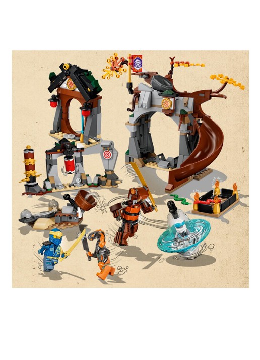 LEGO NINJAGO Ninja Trainingcentrum Spin Speelset- 71764 - detail 5 multicolor