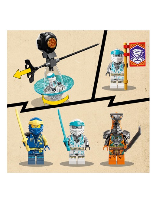 LEGO NINJAGO Ninja Trainingcentrum Spin Speelset- 71764 - detail 6 multicolor
