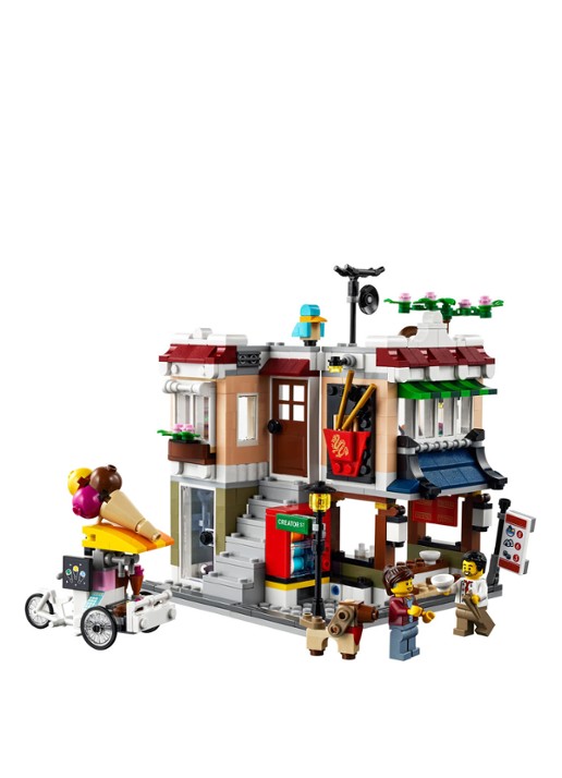 LEGO Noedelwinkel in de stad - 31131 - voorkant 2 multicolor