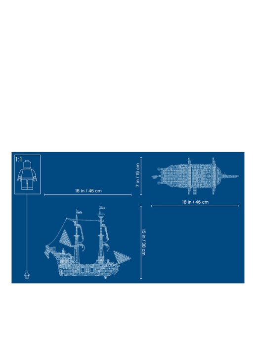 LEGO Piratenschip - 31109 - detail 4 multicolor