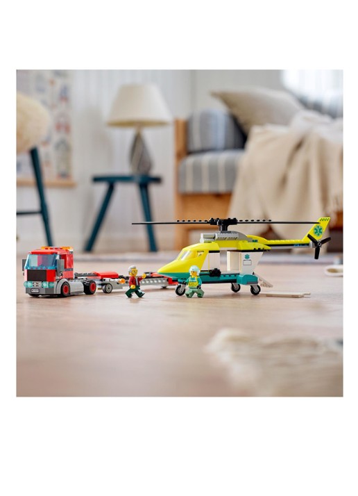 LEGO Reddingshelikopter Transport bouwspeelgoed - 60343 - detail 7 multicolor