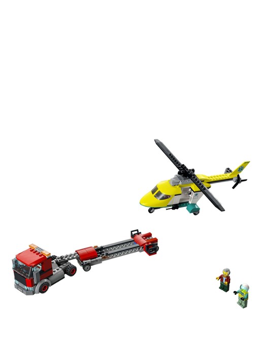 LEGO Reddingshelikopter Transport bouwspeelgoed - 60343 - voorkant 2 multicolor