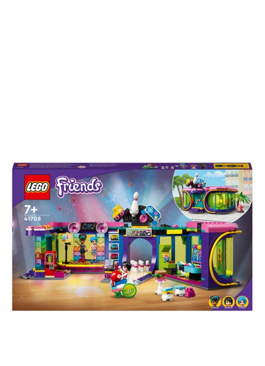 LEGO Rolschaatsdisco speelhal - 41708 - voorkant 6 multicolor