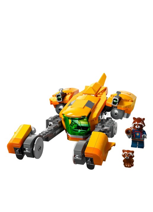 LEGO Schip van Baby Rocket Guardians of the Galaxy bouwset - 76254 - detail 3 multicolor