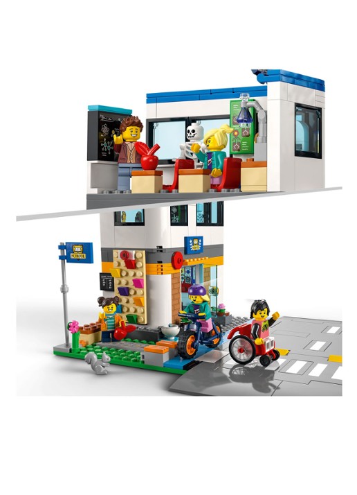 LEGO Schooldag bouwspeelgoed - 60329 - detail 4 multicolor